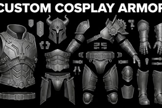 wearable 3d cosplay armor 3d mask 3d helmet cosplay creation stl for 3d printing