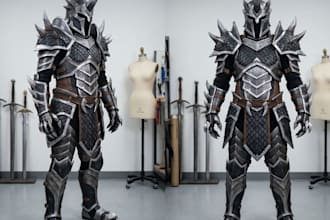 wearable 3d cosplay armor 3d mask 3d helmet cosplay creation stl for 3d printing