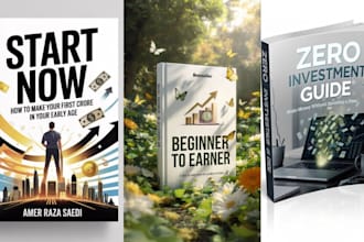 design bestselling book covers, ebook covers, and kdp book layout