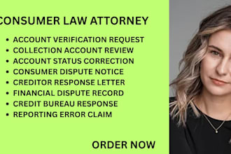 assist with credit report errors, debt disputes, and consumer law cases