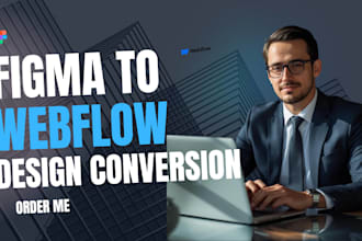do webflow website design, and figma to webflow conversion