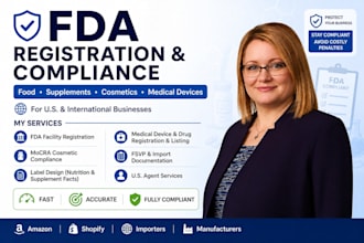 handle fda registration product labeling import permit fda compliance, fsvp