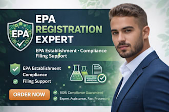 handle epa establishment number, epa registration and compliance filing