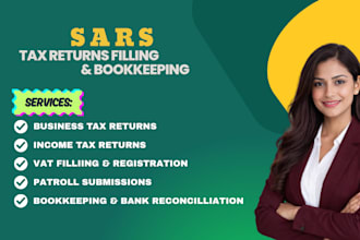 do sars tax returns filling and bookkeeping south africa