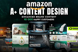 design amazon listing design and amazon a plus content