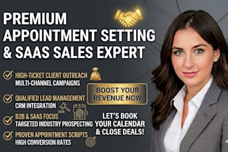 do professional appointment setter and outreach sales closer