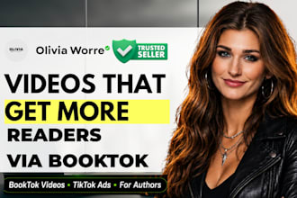create booktok videos and tiktok ads for book promotion