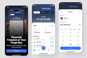 develop fintech app, pos software app, mobile banking software, billing software
