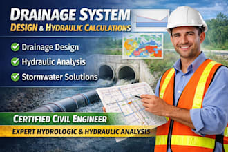 do drainage system design and hydraulic calculations