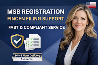 handle msb licensing fincen filing, and msb registration support
