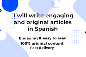 write emotional and engaging texts in spanish