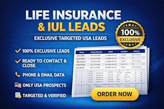 generate life insurance leads iul leads insurance leads generation