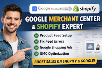 fix and approve product feed error link shopify woocommerce with google merchant