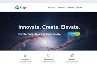 create modern vibe coding website