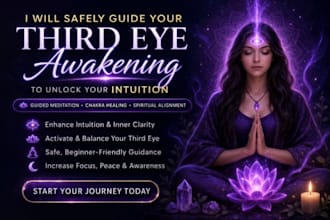 unlock your intuition with third eye meditation and guidance