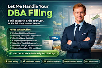 name search and file your dba fictitious business name
