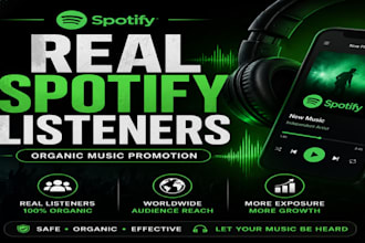 promote your music to real spotify listeners organically