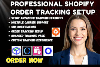 setup shopify order tracking parcelwill track123 tracktor loop 17track aftership