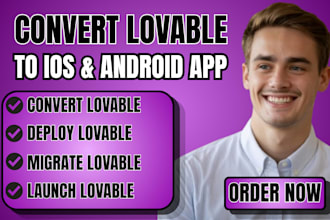 fix lovable ai website convert lovable web to ios launch lovable to android app