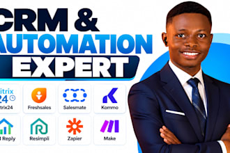 bitrix24 freshsales automation reireply resimpli salesmate kommo crm integration