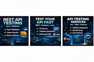test your rest API endpoints using java or postman