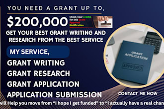 do grant research writing, grant writing, grant proposal, application submission
