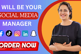 be your social media manager