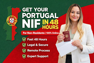 get your portugal nif number for non residents in 48 hours fast and legal