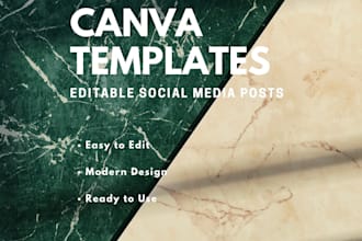canva tamplates and digital products for social media