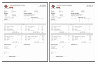 design college transcript, high school transcript, university transcript