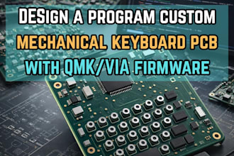 design and program custom mechanical keyboard pcb with qmk via firmware