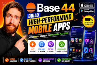 build publish base44 app lovable app to play store app store using capacitor ios