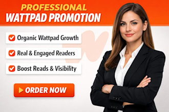 do organic wattpad story promotion for books, novels, comics, erotic stories