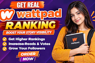 do organic wattpad story promotion for books, novels, comics, erotic stories