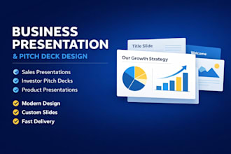 design business presentation, powerpoint template and company presentation