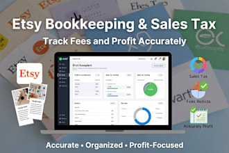 do etsy bookkeeping track sales tax fees and profit accurately