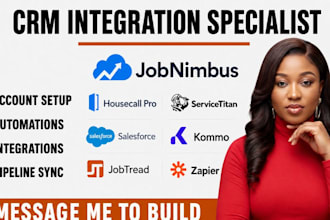jobnimbus housecall pro honeybook servicetitan kommo crm integration salesforce