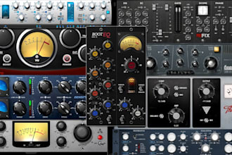 develop vst3 plugin, dsp audio software, sound beat, synth, audio effects, au