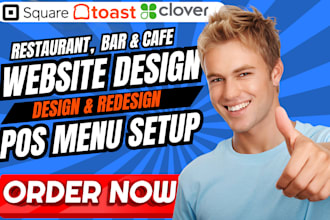 set up custom square pos toast pos toast website clover pos restaurant cafe bar