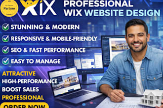 design wix website, wix website redesign, wix ecommerce, wix studio expert