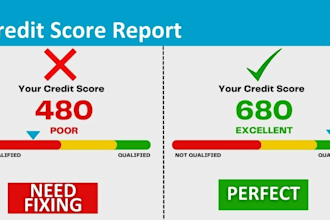 boost score, inquiry removal,late payment, chargeoff, collection in all 3 bureau