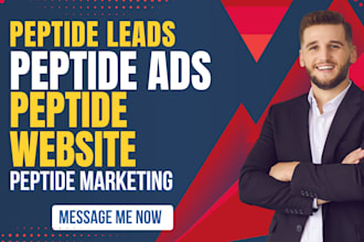 run converting peptide leads, peptide marketing, peptide ads, peptide website