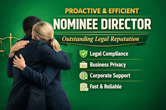 be your nominee director for legal registration of companies