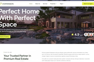 build squarespace property management website rental service website real estate