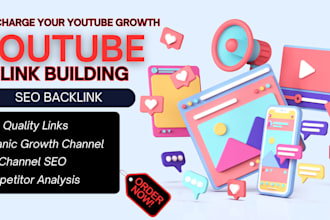 promote your youtube video with high quality SEO backlinks for ranking
