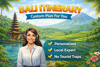 create a personalized bali itinerary for your perfect trip