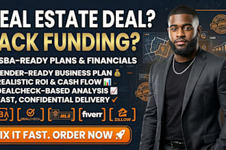 write real estate business plan sba loan investor financial plan