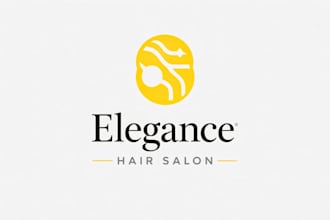 design a professional logo in a neon sign style, along with a complete branding
