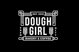 design unique bakery coffee logo