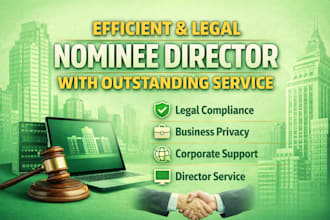 provide efficient and legal nominee director  service